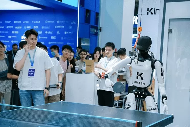 WRC系列｜超维动力亮相，发布自主乒乓球完整对局