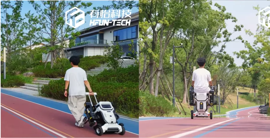 T01拉杆箱|智能代步椅模态,面向家庭用户提供驾乘与陪伴服务