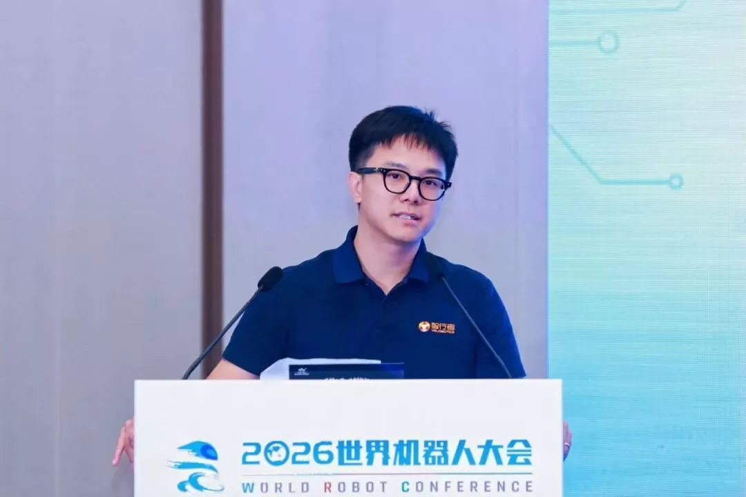 ▲智行者联合创始人 霍舒豪
