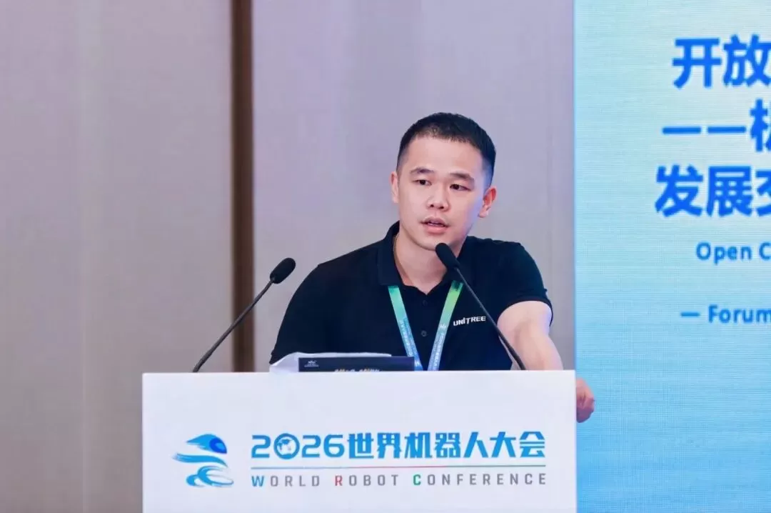 ▲宇树科技市场总监 陈小立