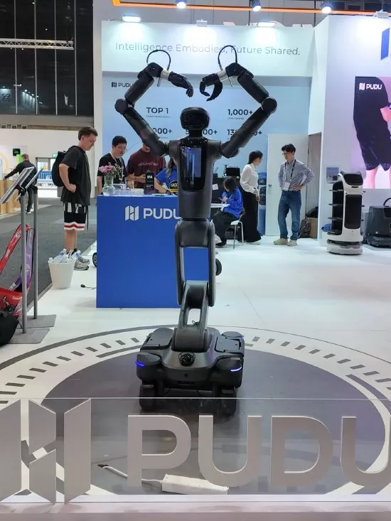 普渡机器人全产品矩阵亮相IFA，PUDU D7欧洲首发