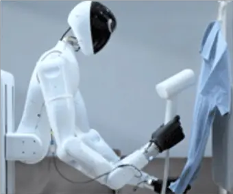 A fusion of robotic hands, arms and legs debuts at WAIC