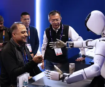 2025 First exhibition | J9 - JIUYOU Technology shines at CES 2025, showing the scientific and technological strength of grinding a sword for ten years